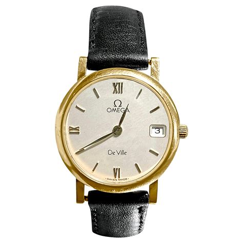omega watch with roman numerals